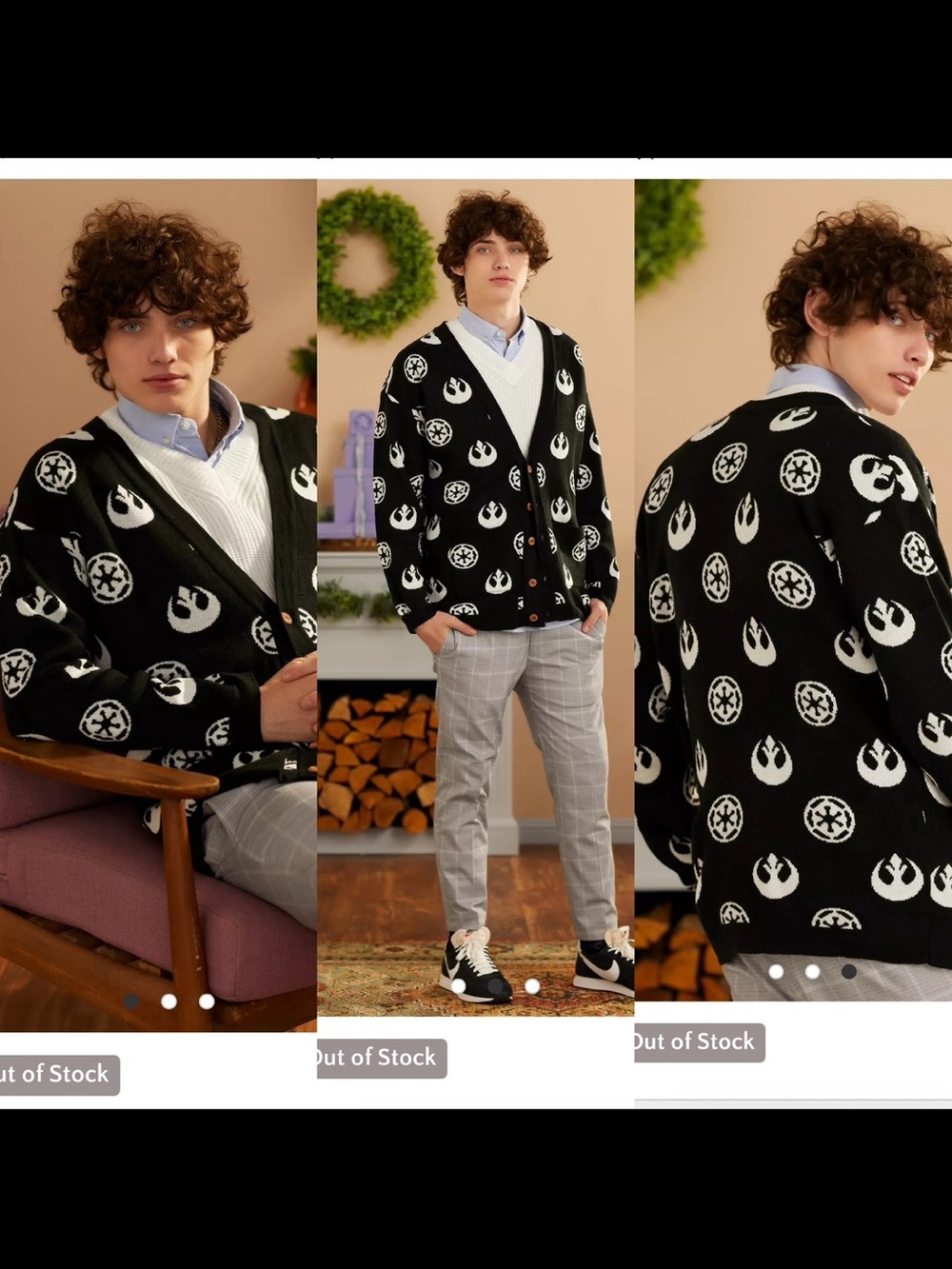 💕2/$44💕 Our Universe Star Wars Classic Icons Cardigan Her Universe Exclusive